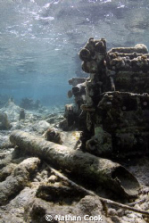 Natural Light shot of an Old Motor at Tres Cocos Belize by Nathan Cook 
